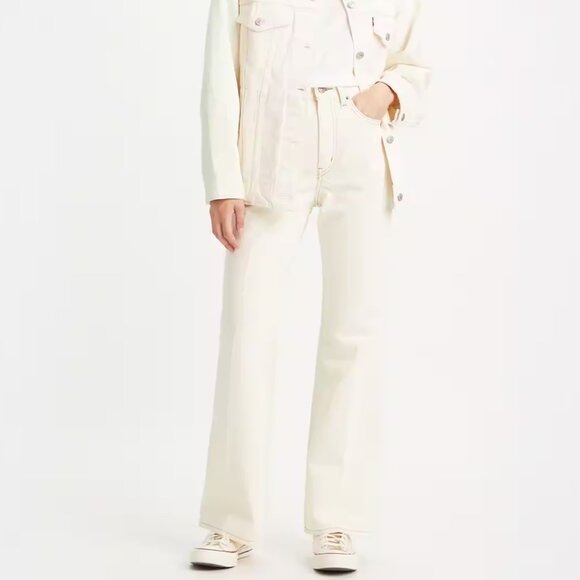 NWT Levi's 70's High Flare Denim Jeans Plus Size 32 x 30 - Picture 9 of 16